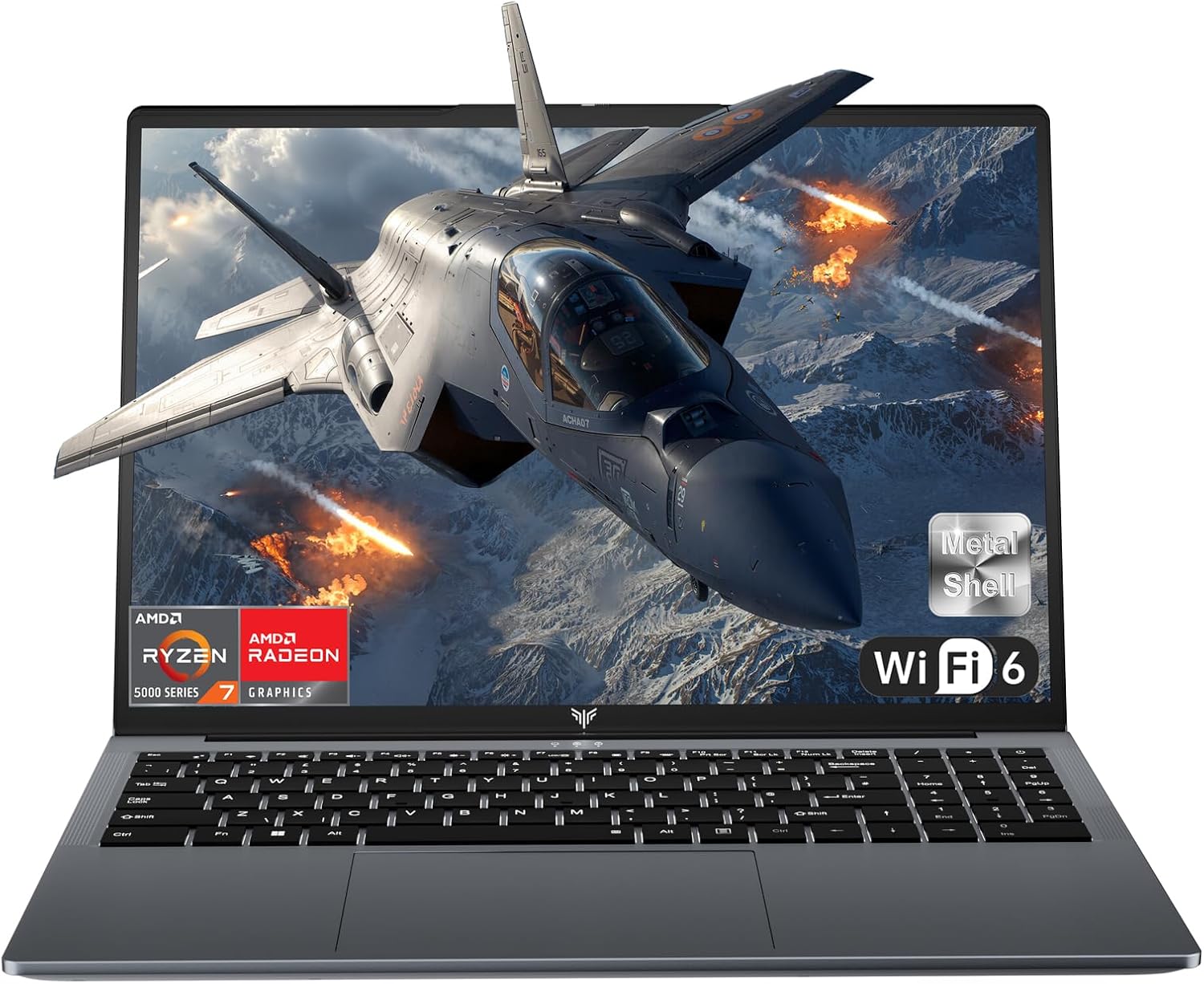 ACEMAGIC Gaming Laptop Computer - 2025 Neueste 15.6 Zoll FHD Display Laptop mit Ryzen 7 7430U Prozessor bis zu 4.3GHz, 16GB Ram DDR4 512GB NVMe PCIe 3.0 SSD Gaming Notebook, Leichtgewicht