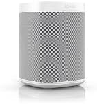 Sonos One Smart Speaker, schwarz – Intelligenter WLAN Lautsprecher mit Alexa Sprachsteuerung, Google Assistant & AirPlay – Multiroom Speaker für unbegrenztes Musikstreaming