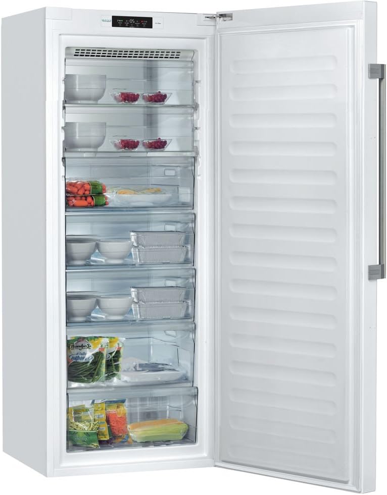 Bauknecht GKN 272 A3+ Gefrierschrank / 309 L Gesamtnutzinhalt / NoFrost / EasyOpen Ventil / Innenbeleuchtung / Elektronische Steuerung mit innenliegendem Bedienfeld, Weiß