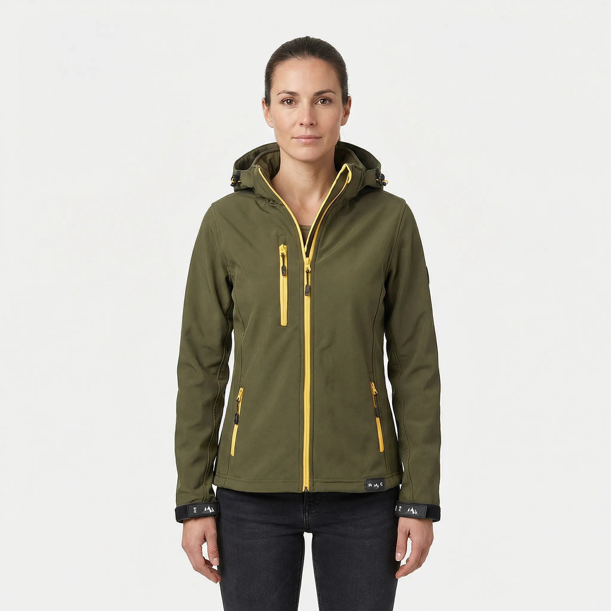 Damen Softshelljacke Mit Kapuze