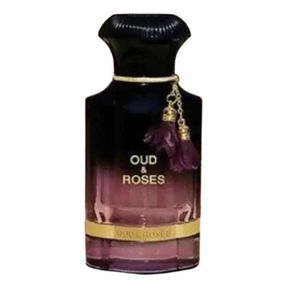 Oud and Roses Perfume 60ml - By Ahmed Al Maghribi - New Packaging