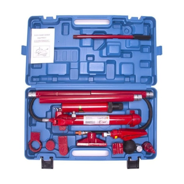 2025 10 Ton Porta Power Hydraulische Krik Reparatieset ?C Autowerkplaats Luchtpomp Heftoestel Carrosserie Frame Gereedschapsset