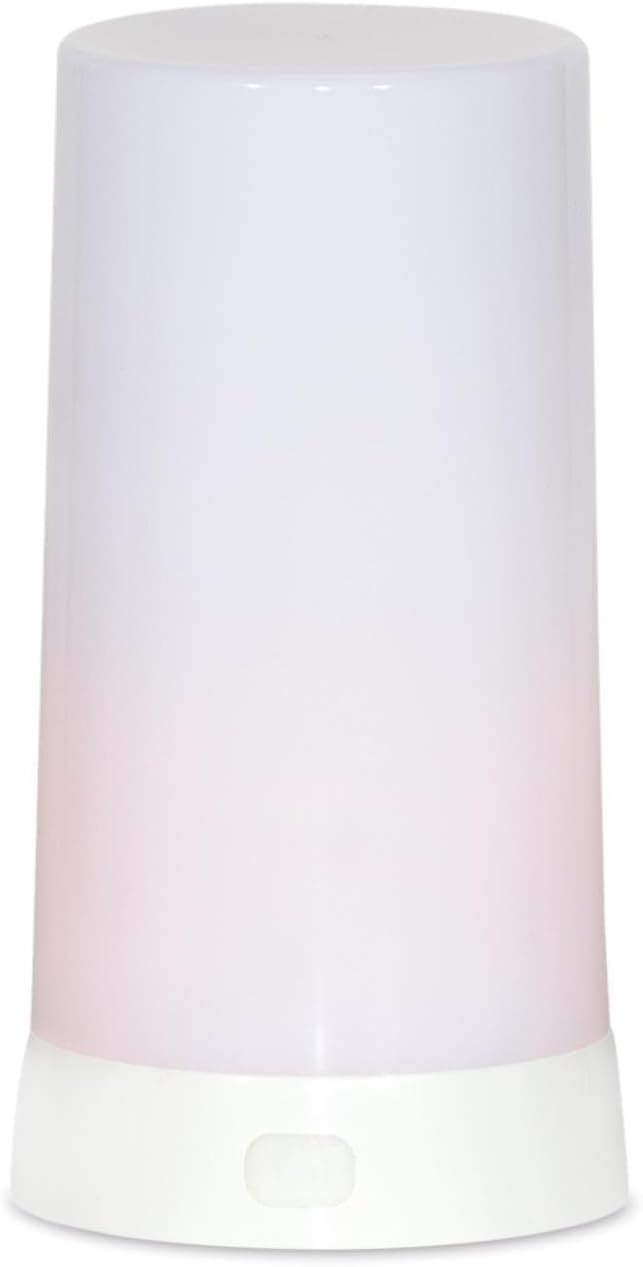 Melrose Modernes dekoratives LED-Flackerlicht mit 6-Stunden-Timer (2er-Set) 12,7 cm H Kunststoff (USB-Ladegerät nicht im Lieferumfang enthalten)
