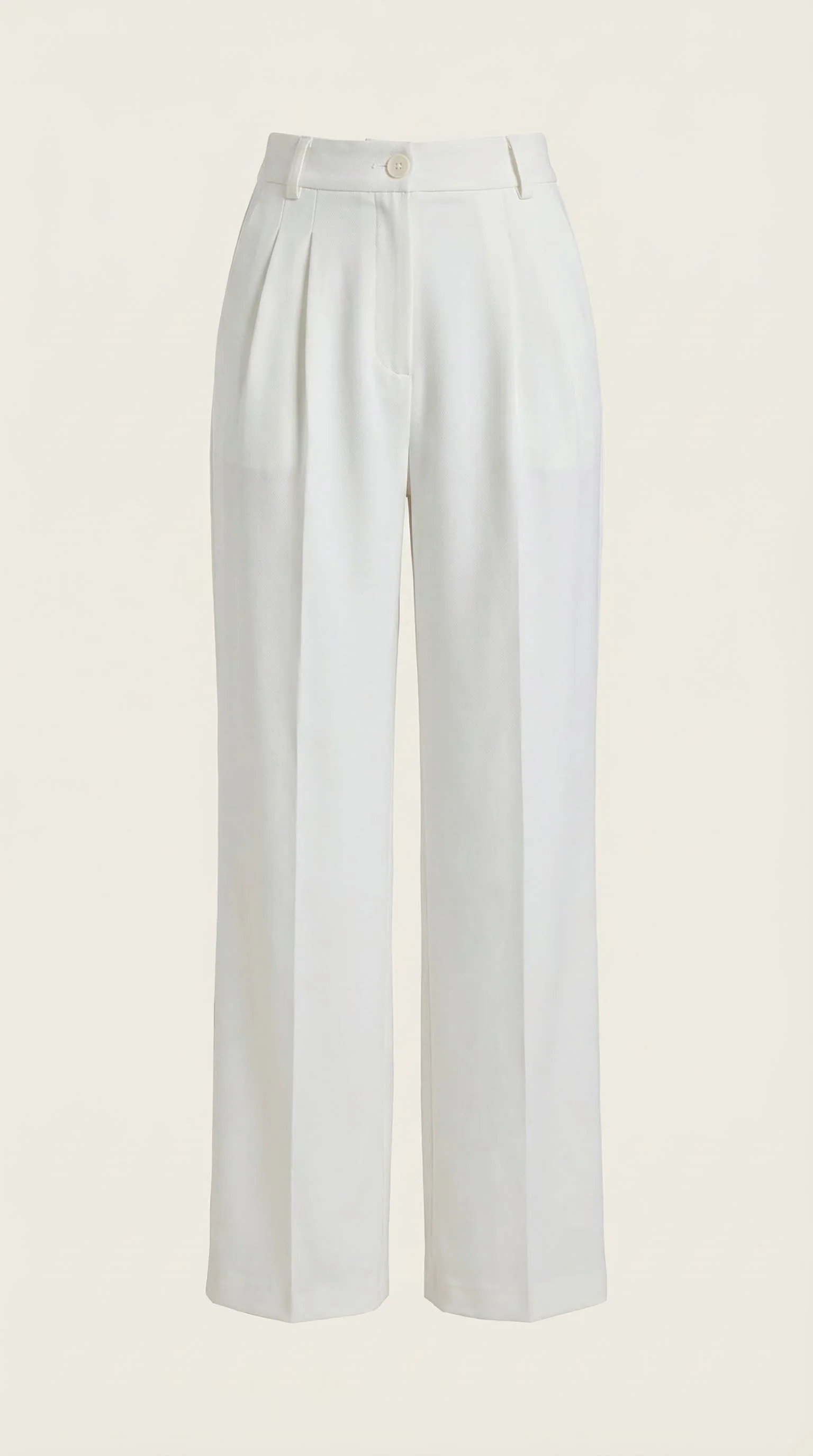 High Waist Stoffhose