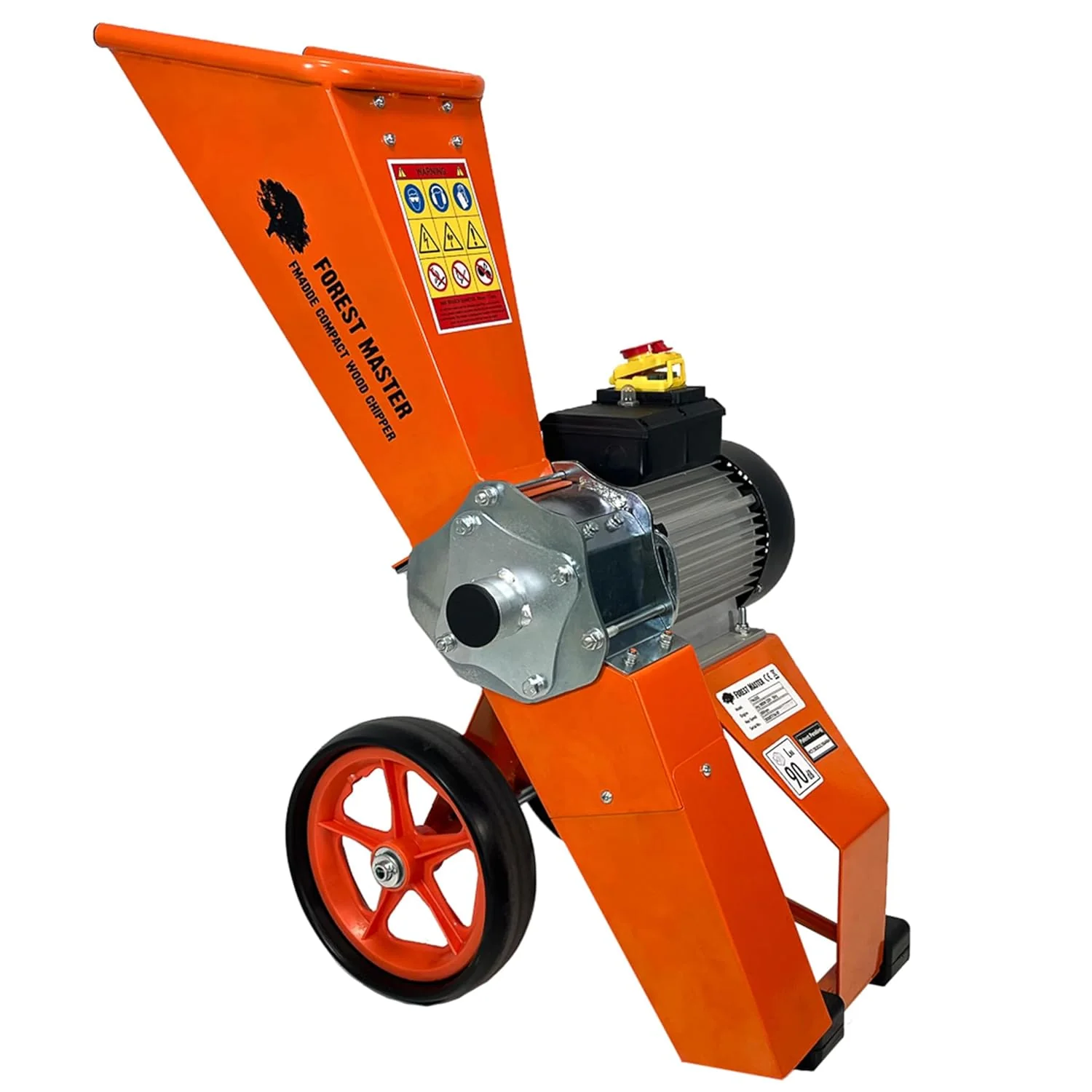 Forest Master FM4DD-MUL elektrische 4 pk compacte houtversnipperaar/hakselaar/mulcher voor de tuin
