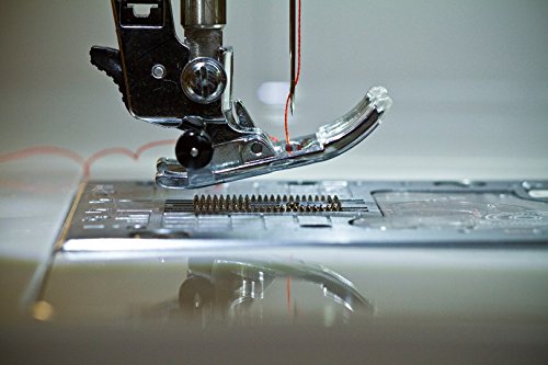 JUKI HZL G120 Macchina da Cucire Elettronica, Metallo, Bianco, 44,5 x 22,3 x 29,2 cm : Casa e cucina