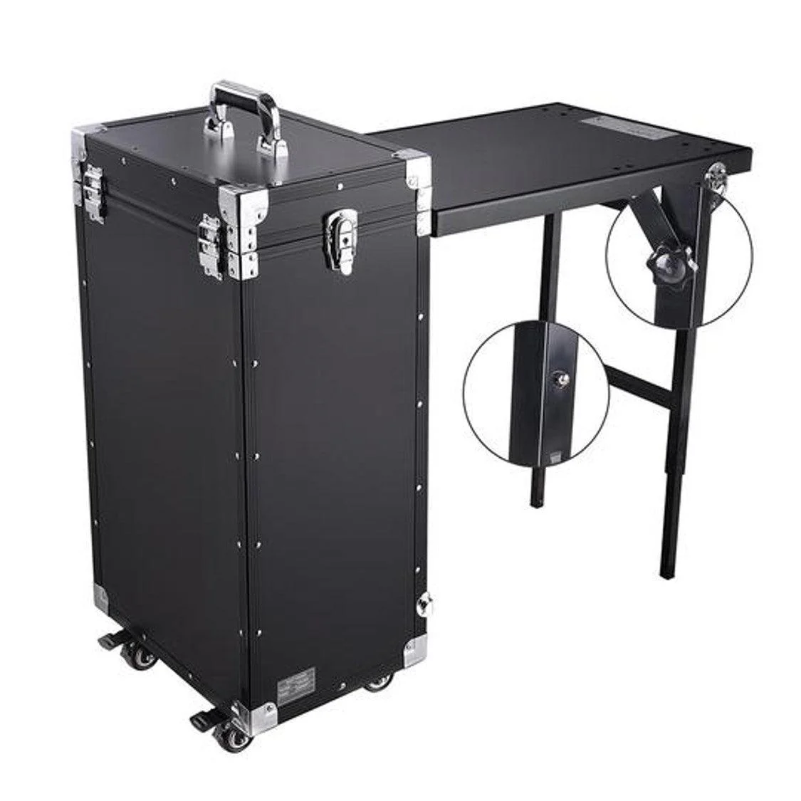 Beauty case trolley con tavolo | LOGIC