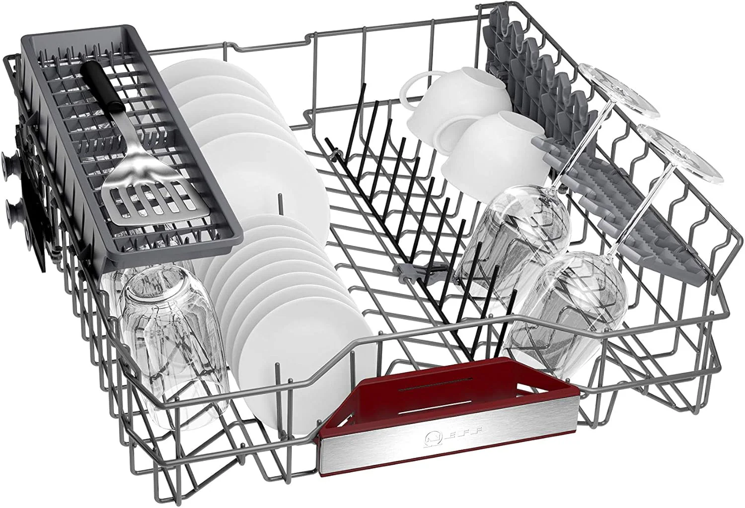 NEFF S157YCX03E, N 70, Smarte volledig ge?ntegreerde vaatwasser, 60 cm, Besteklade, Made in Germany, Zeolith-droging, bijzonder stille vaatwasser, in hoogte verstelbare bovenkorf, sterke sproeidruk