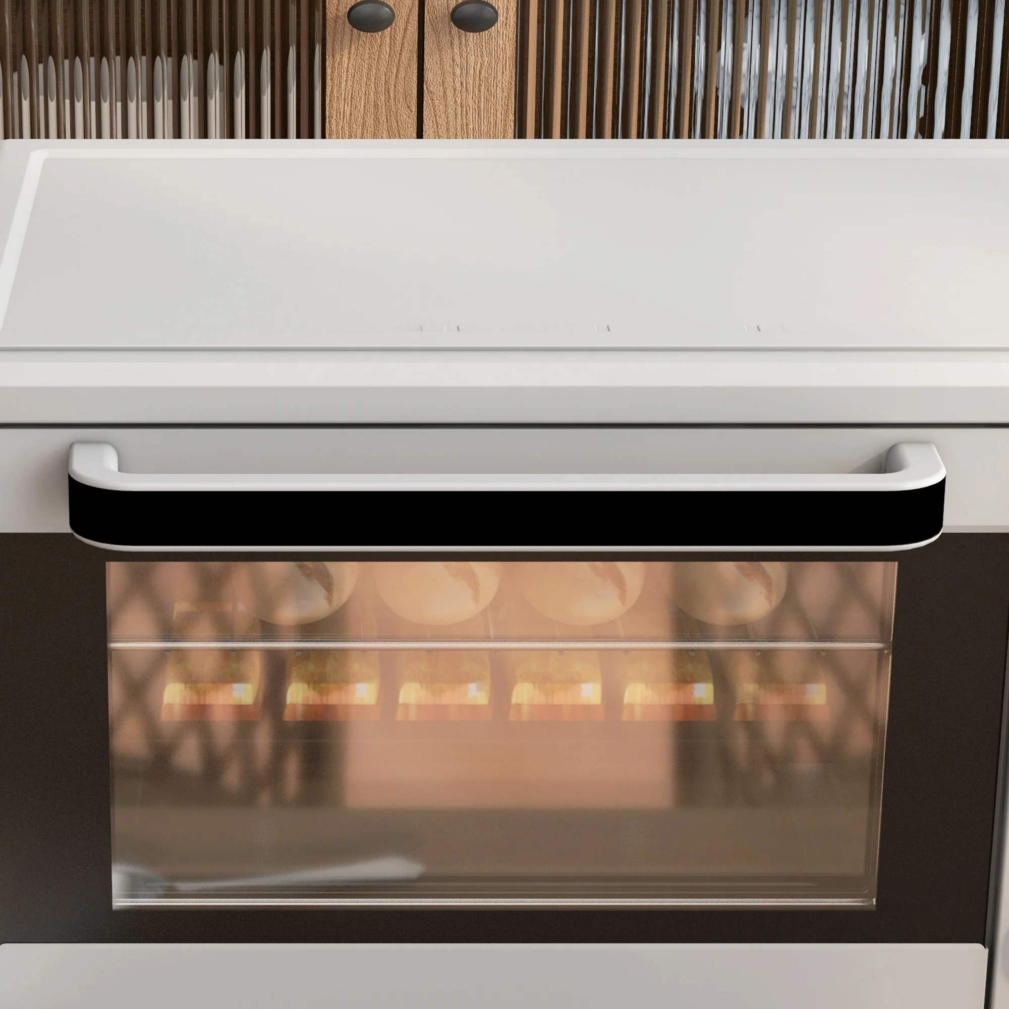 HOMCOM Minioven, 21L, 3 Kookmodi, 100°C-230°C, Rost & Plaat, Roestvrijstaal/Glas, Zilver
