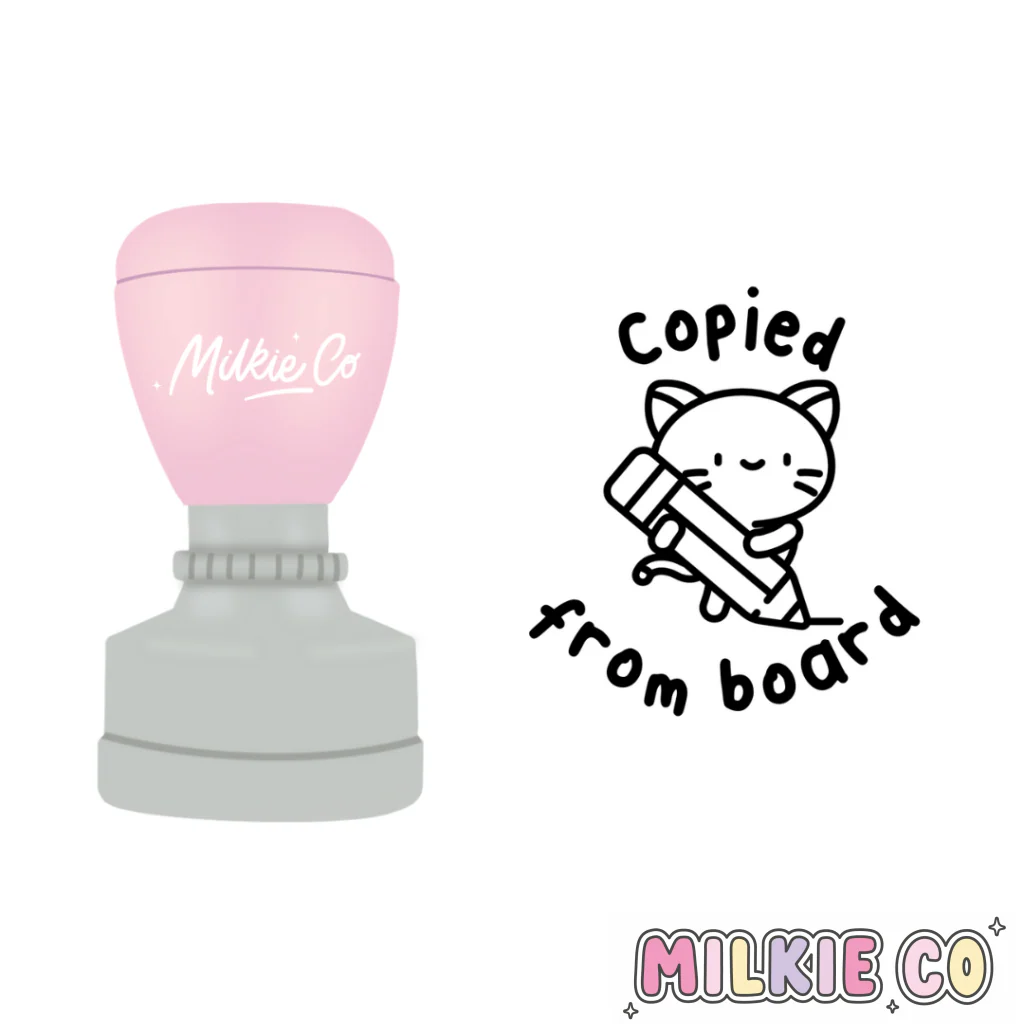 'Copied from board' Stamp (Modern)