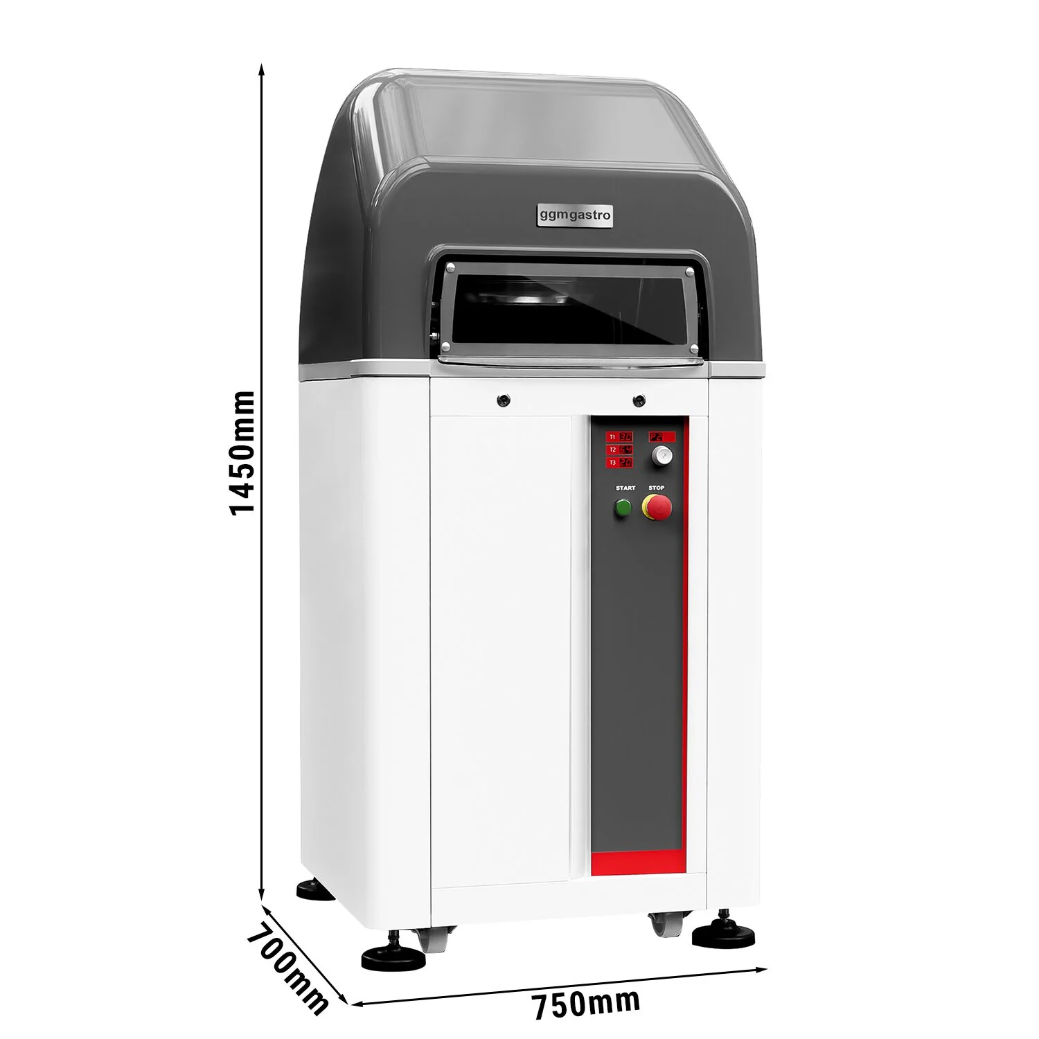 Deigdelingsmaskin - 1,50 kW - Kapasitet: 1 300 porsjoner/t