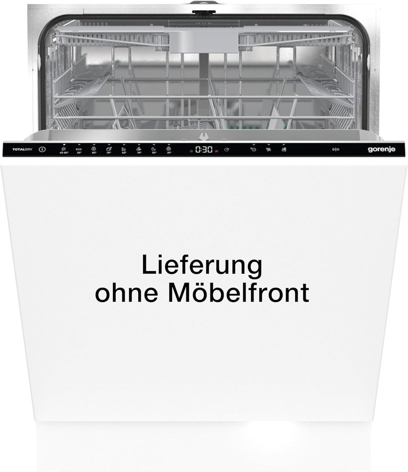 Gorenje GV663A66 Geschirrspüler/Einbaugerät FRONT NICHT ENTHALTEN/Made in EU/60 breite/16 Maßgedecke/8 Programme/TotalDry/Nachtprogramm/Status LED Licht/EEK: A-10%/Einbaumaße (HxBxT): 82 x 60 x 55,5cm