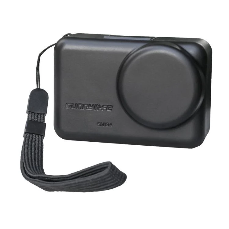 Sunnylife Portable Protective Cover Shock-proof Dust-proof Storage Box with Lanyard for DJI Osmo Action 6 / 5 Pro / 4 / 3, For DJI Osmo Action 6 / 5 Pro / 4 / 3