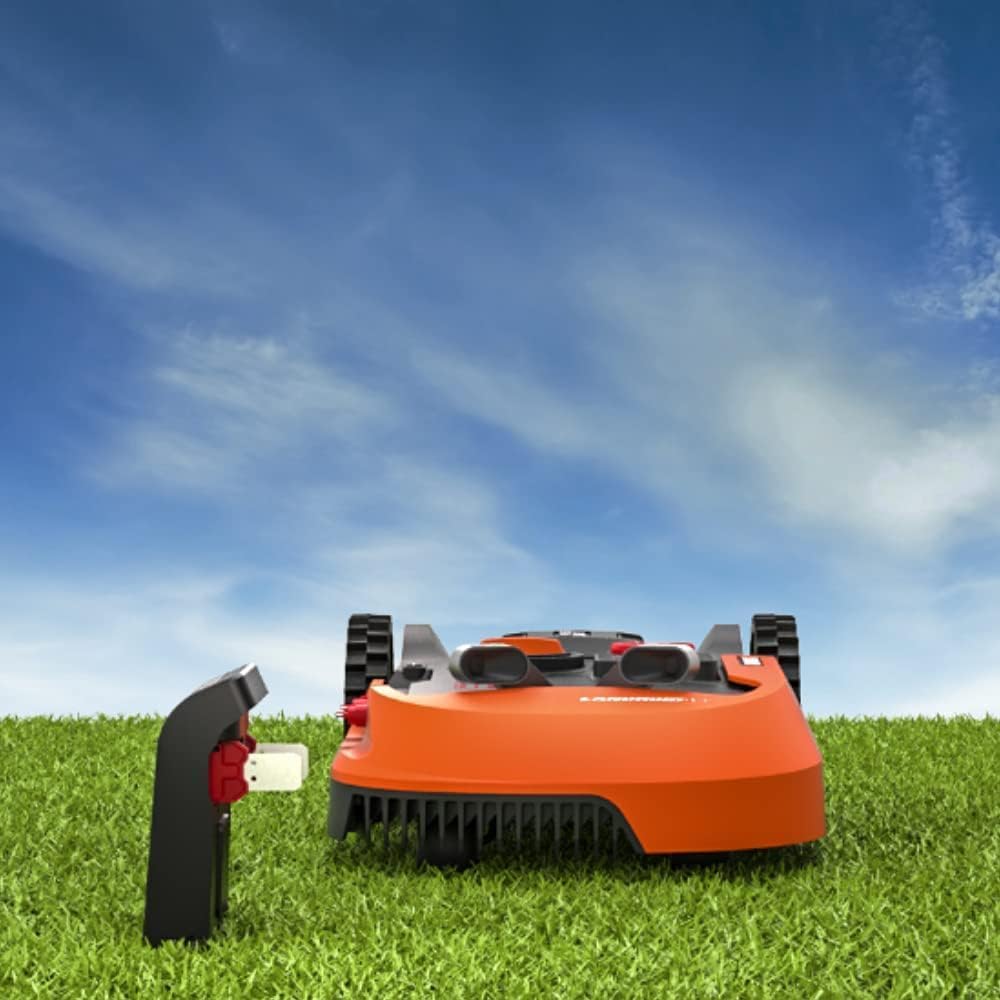 WORX Landroid M WR141E robotmaaier/accugrasmaaier voor kleine tuinen tot 500 m2/zelfrijdende grasmaaier voor een nette gazonsnit, veelkleurig