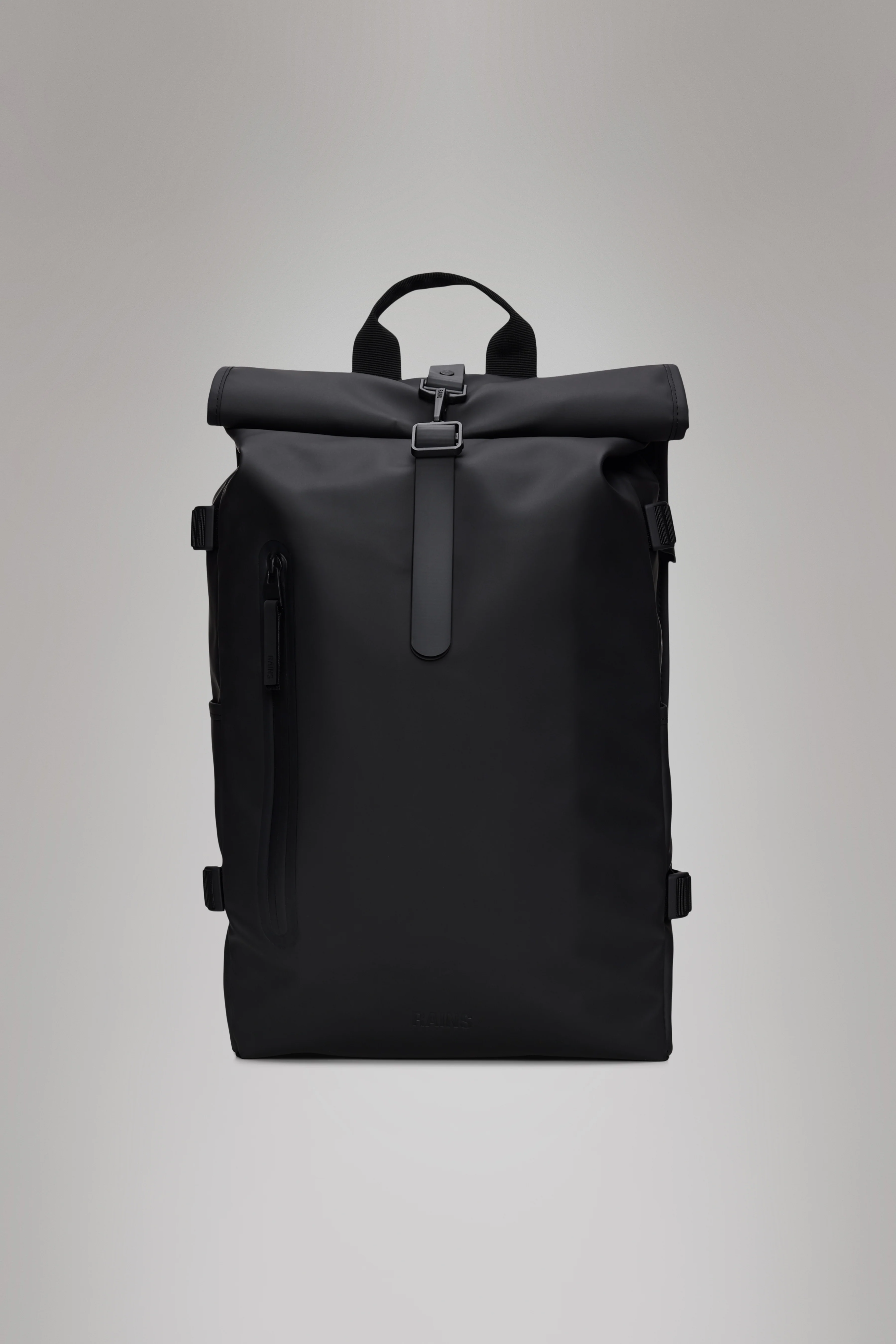 2025 Rolltop Rugzak Large �C Weerbestendige, fietsvriendelijke grote rugzak met zijvak voor laptop en praktische buitenvakken van stevig PU-materiaal