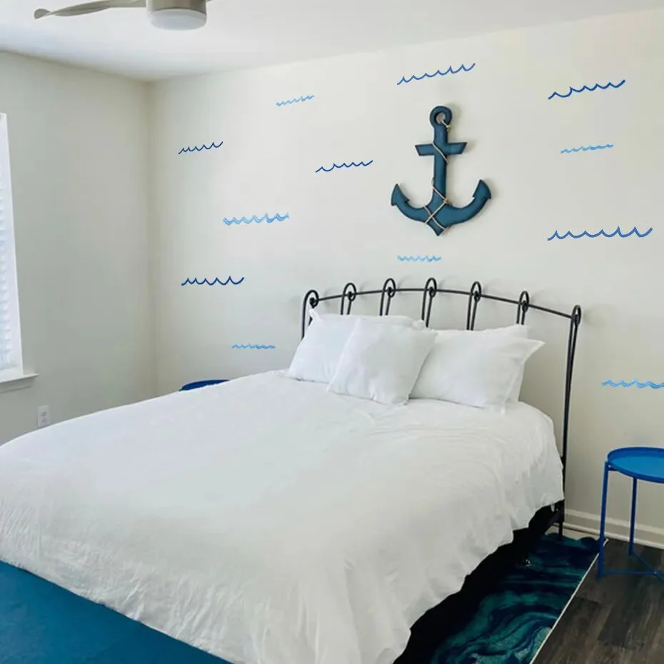 Ocean Waves Nursery Wall Decals