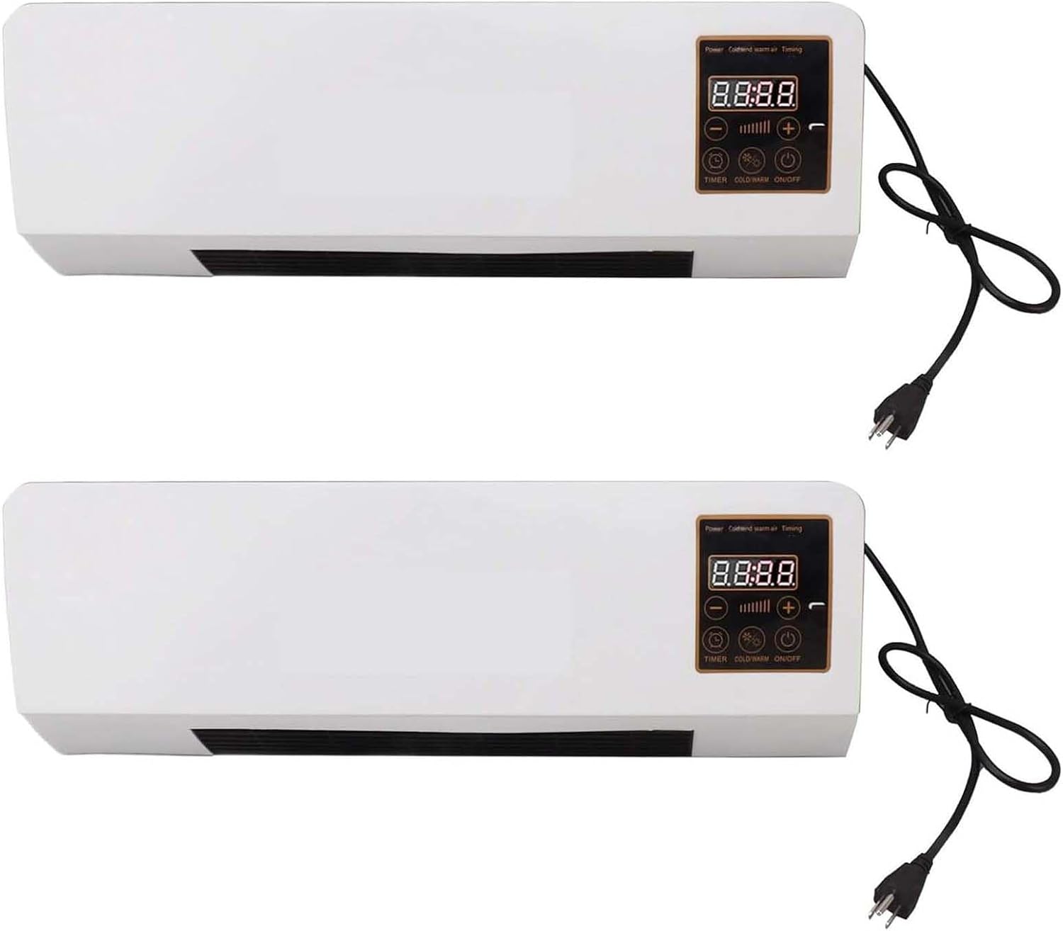 Mini Klimaanlage, Dual Use Hocheffizienter Mobiler Kühl- und Heizventilator mit Fernbedienung für Schlafzimmer und Wohnzimmer