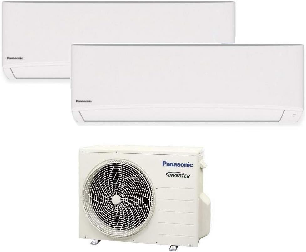 Dual-Split-Klimaanlage TZ-Serie R32 PANASONIC 9000+9000 - Integriertes WiFi