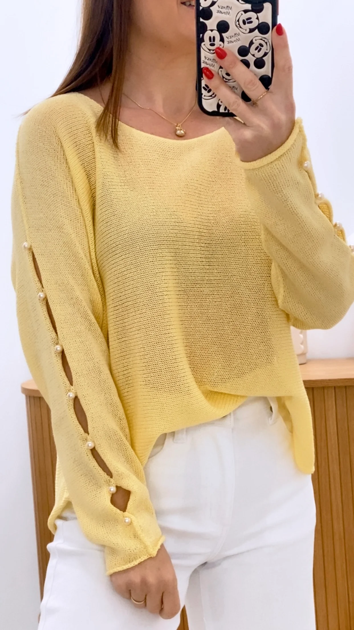 JERSEY DE PUNTO PERLAS