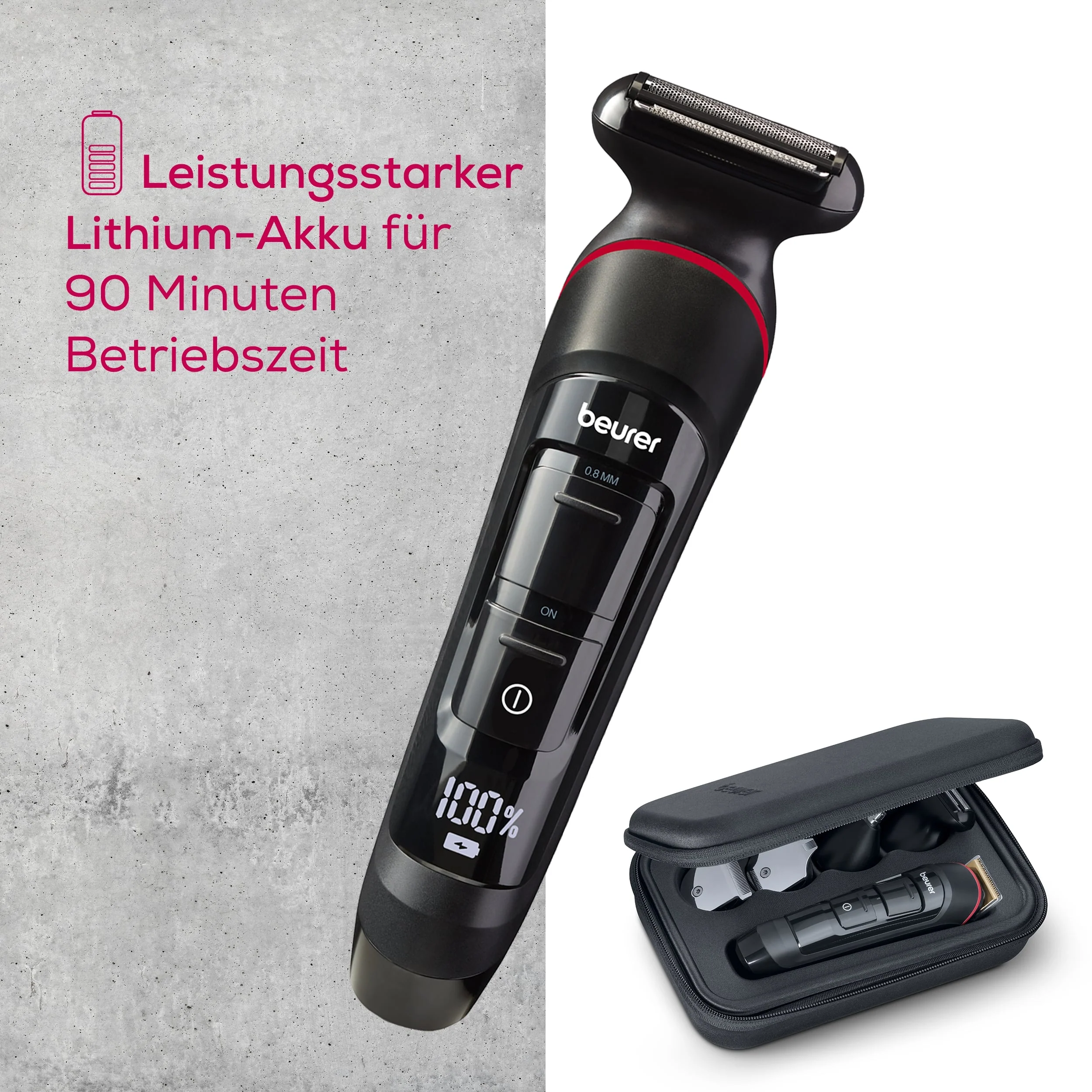 Beurer MenCare MN9X Cutdown Multigroomer / Haartrimmer