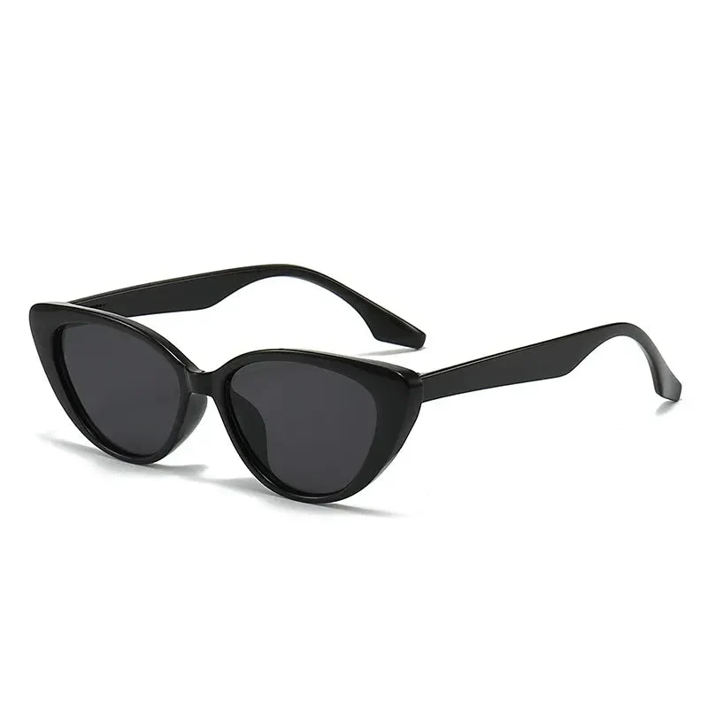 Damen Cat-Eye Sonnenbrille im Retro Look | Klassische Vintage Brille mit leichtem Gestell f��r Alltag und Urlaub | Modisches Design