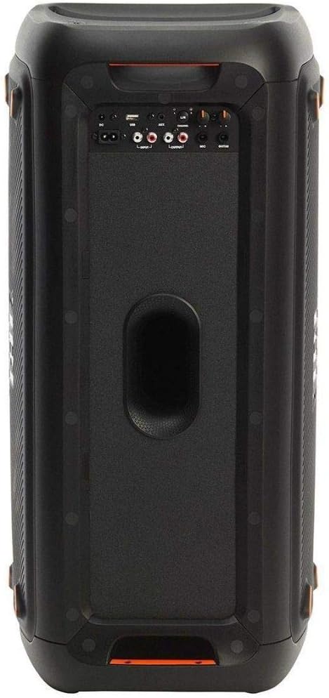 JBL PartyBox 710 - Schwarz �C Trag - und rollbarer Bluetooth Party-Lautsprecher mit Lichteffekten �C Spritzwassergesch��tzte, mobile Musikbox