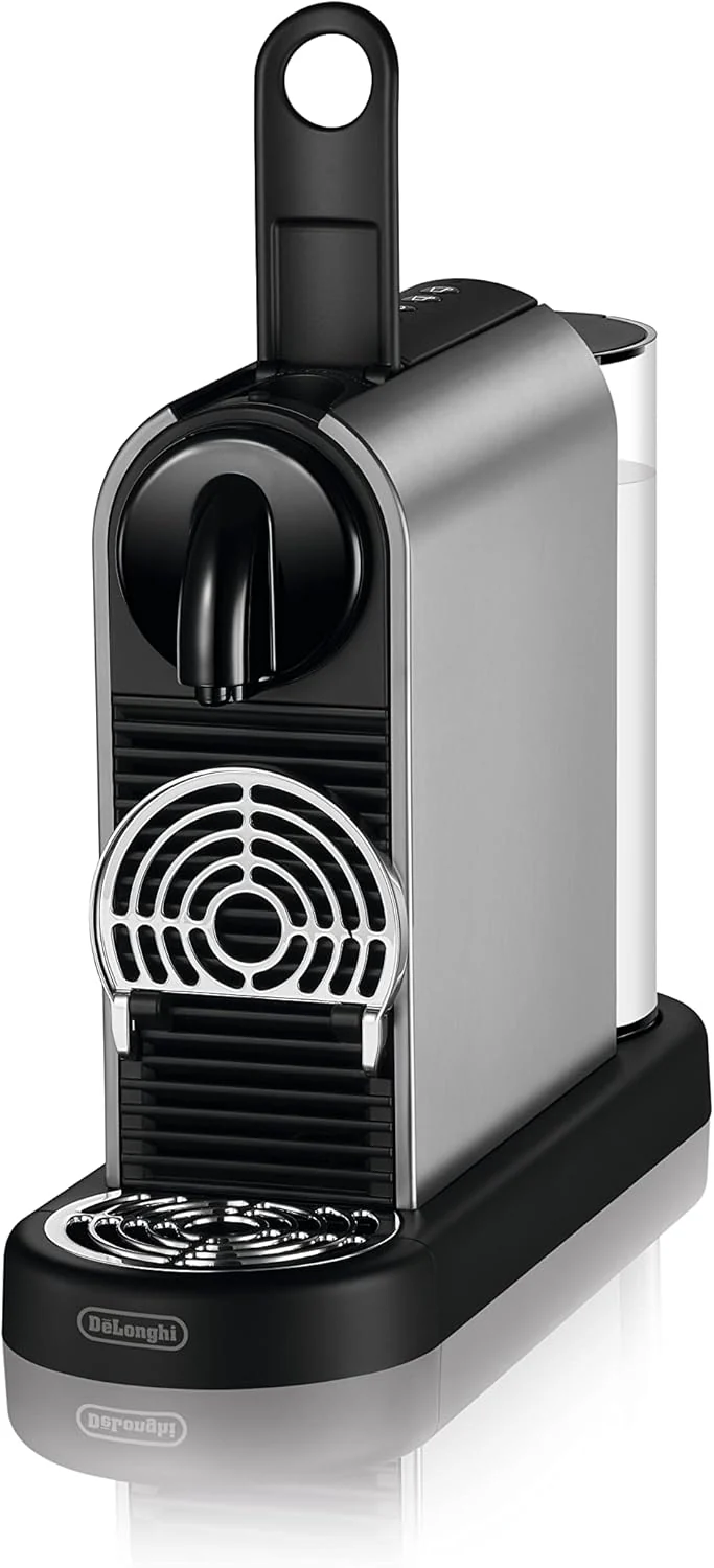 Nespresso De'Longhi EN267.BAE Citiz koffiezetapparaat met melkopschuimer, energiebesparende functie, 1710W, 1 liter, 37.2 x 21.8 x 27.7 cm, zwart