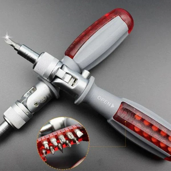 MultiScrew | Multifunctioneel aanpasbare schroevendraaier!