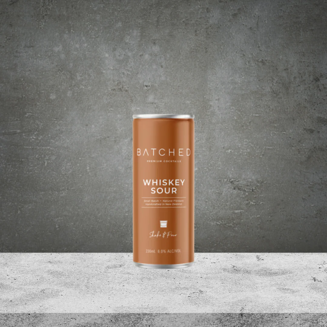 Batched Premium Cocktails Whiskey Sour 230ml