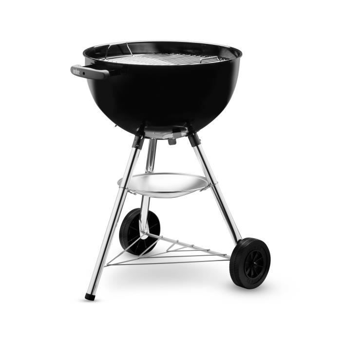 Grill węglowy - Kocioł Bar B - 10 pokryw - 57 cm - Czarny Weber