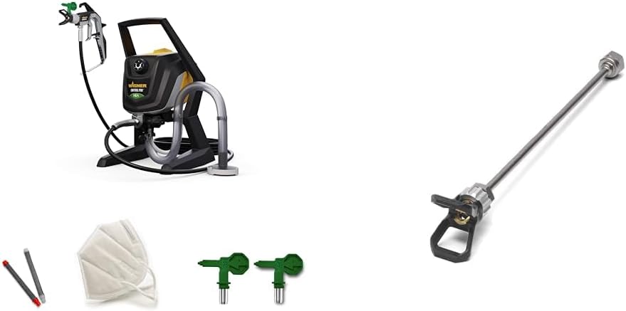 WAGNER Airless Farbsprühsystem Control Pro 350 M für Wandfarben, Latexfarben, Lacke & Lasuren, 15 m²-2 min, Druckregulierung, 110 bar, Schlauch 15 m