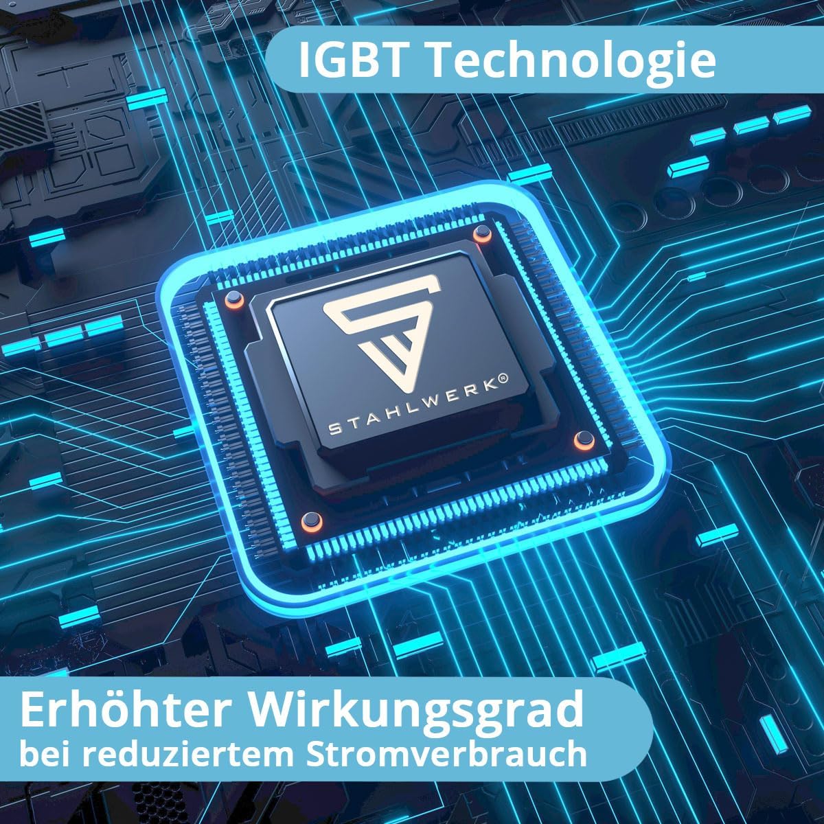 STAHLWERK Schweißgerät MIG/MAG 200 ST – Vollausstattung – IGBT Inverter mit 200 A, Schutzgasgerät mit synergischem Drahtvorschub, FLUX/Fülldraht geeignet, Lift-TIG und MMA/E-Hand (ARC) funktionsfähig