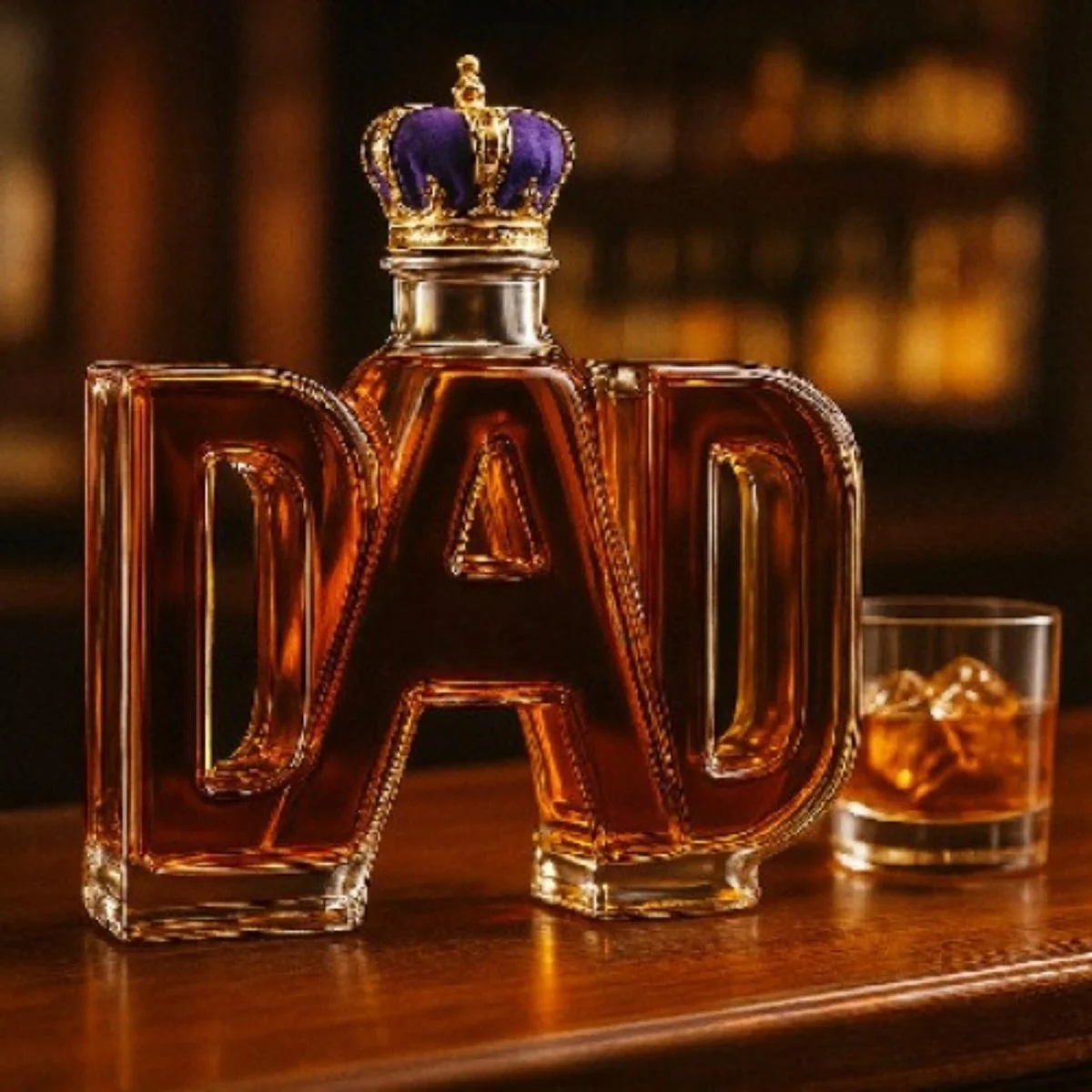 Rebellischer Whiskey-Dekanter