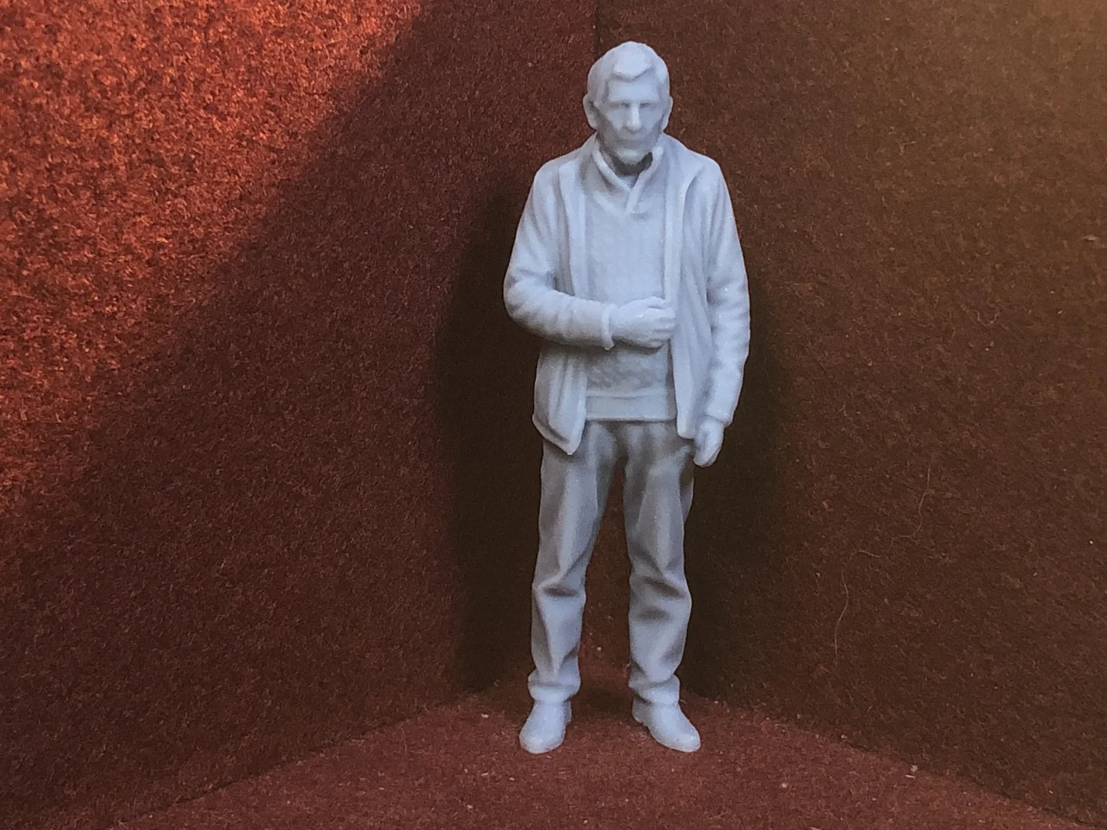 G-Scale figure - 3D scan of a real person - MD042 (also GN15)