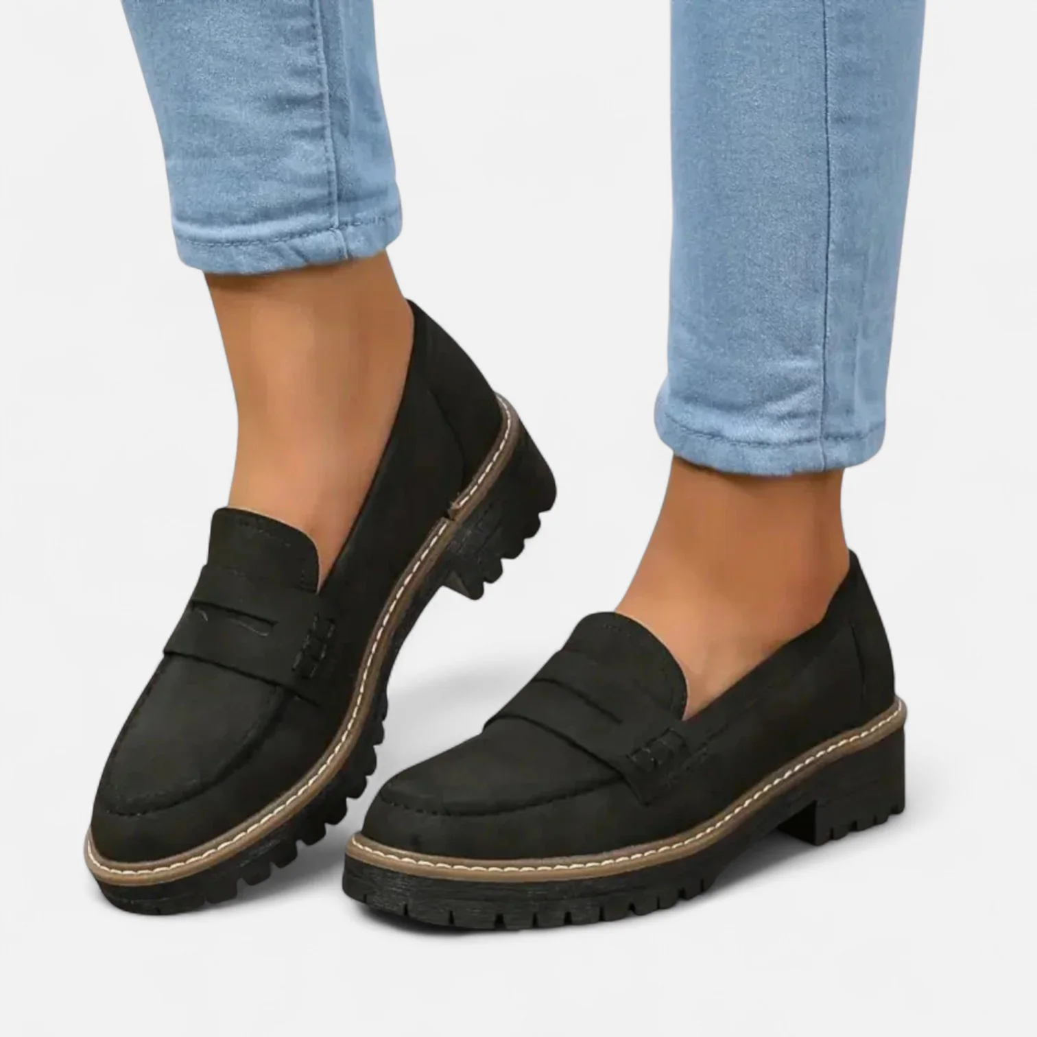 Orthop?dische Damen-Mokassins aus hochwertigem Leder �C Anatomischer Komfort & Raffinierter Stil