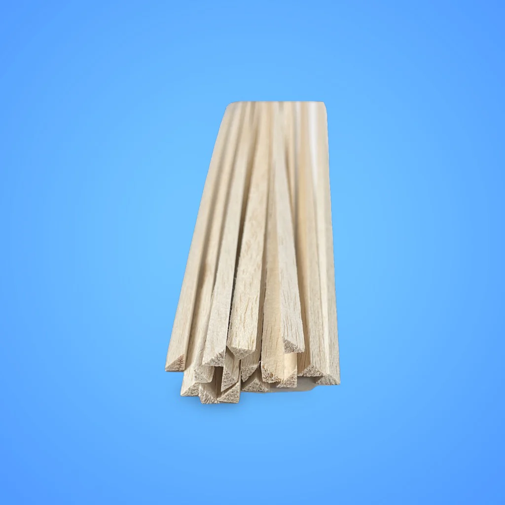1/2 x 1/2 x 36 Balsa Wood Triangle