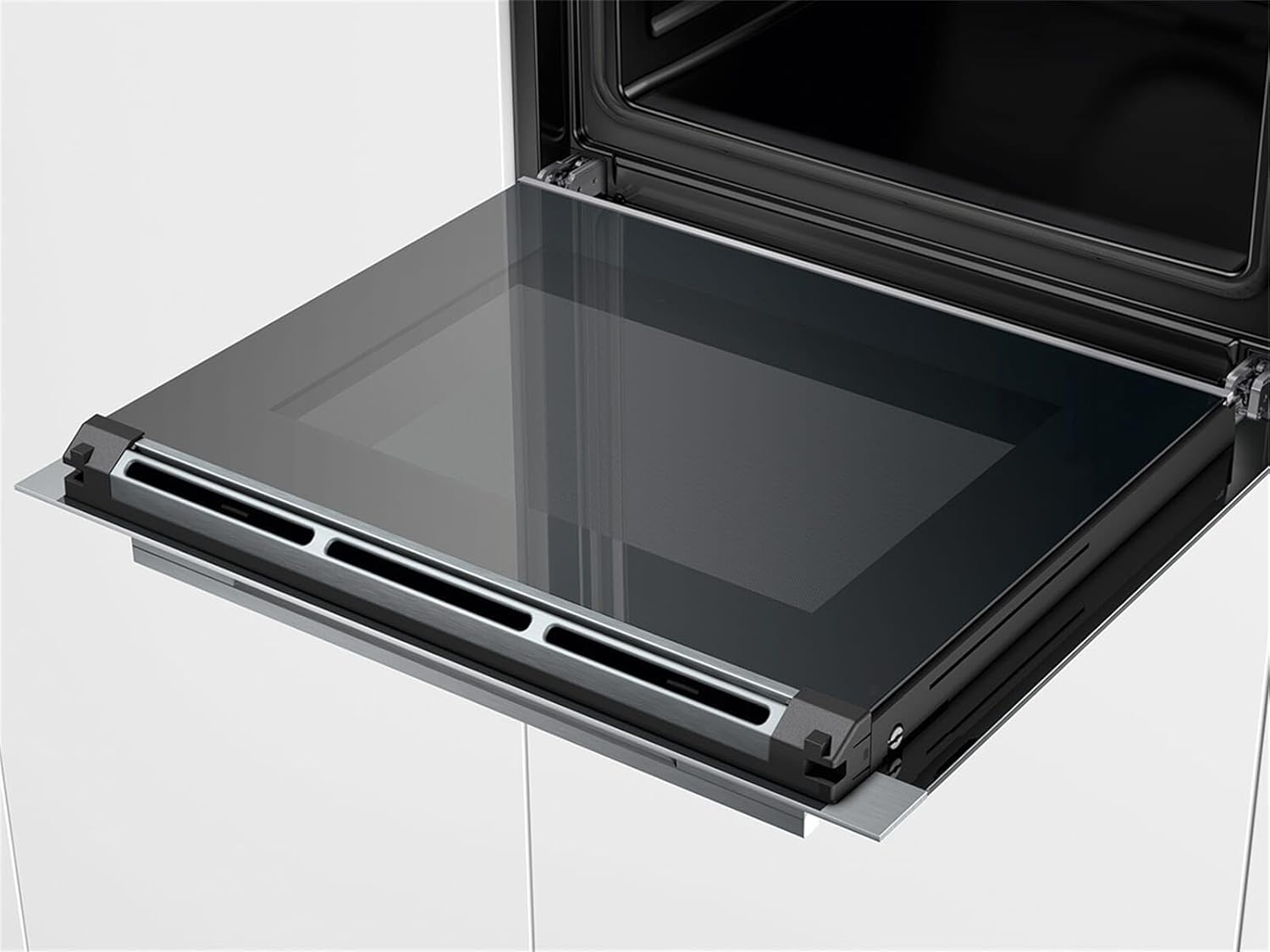 Siemens HB578GBS3, iQ500, Einbau-Backofen 60 x 60 cm, activeClean Pyrolyse Selbstreinung, TFT-Display, 3D Heißluft, Schnellaufheizung, cookControl40 Automatikprogramme, softMove, Edelstahl