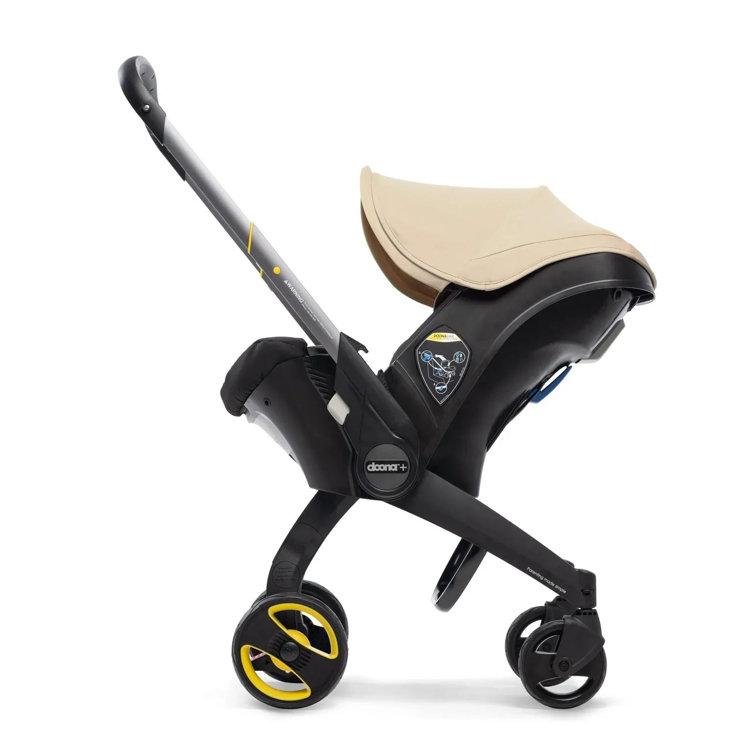 Doona infant car seat and stroller with base (model year 2025)