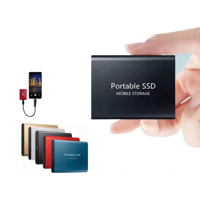 1TB Portable SSD External Drive High-Speed Solid State Drive for PC and Mac