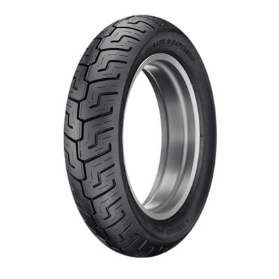 Dunlop D401 Rear Motorcycle Tire 130/90B-16 (73H) Black Wall For Indian, Harley-Davidson