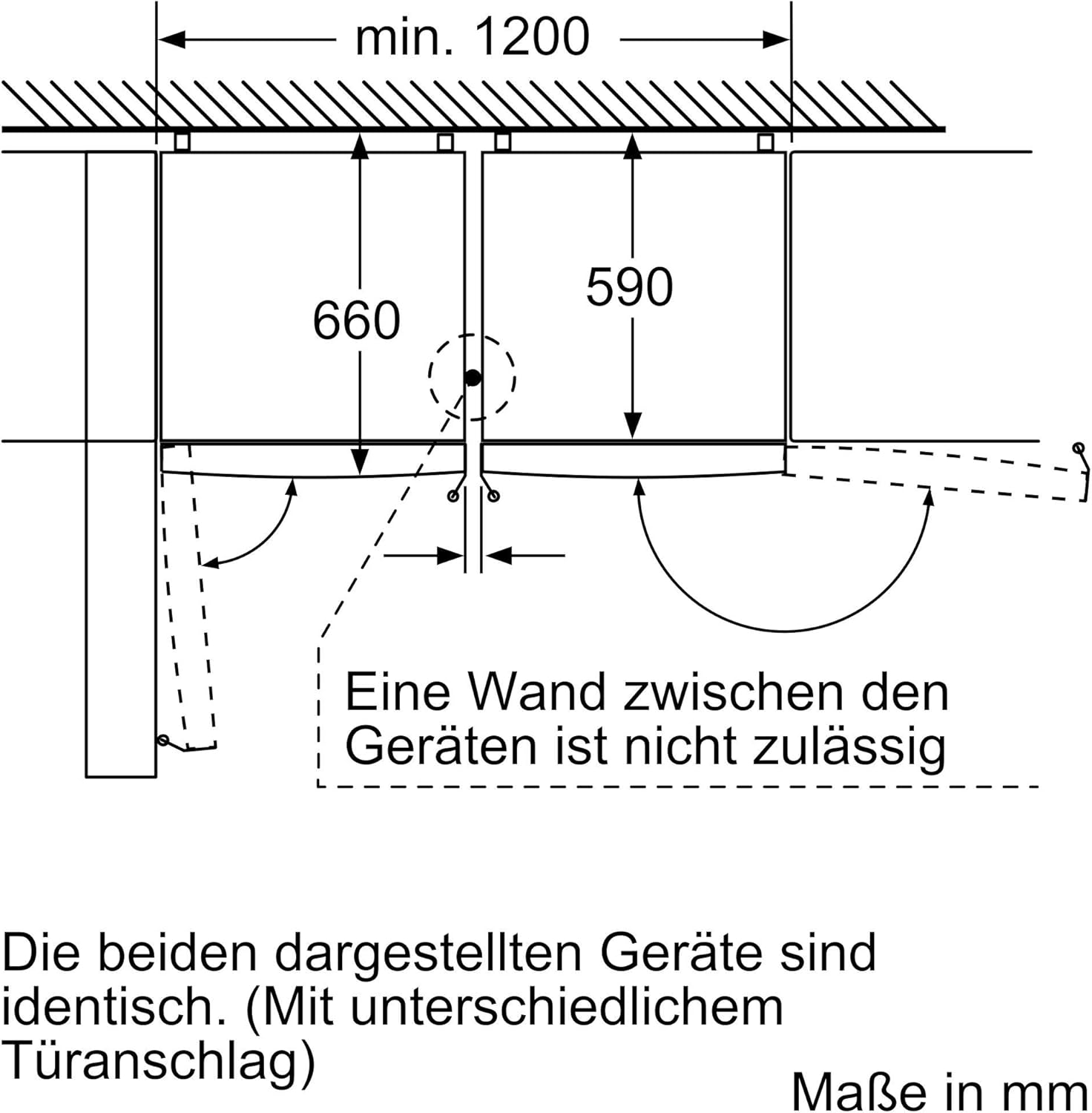 Bosch KGN36NWEA Serie 2 Kühl-Gefrier-Kombination, 186 x 60 cm, 215 L Kühlen & 87 L Gefrieren, NoFrost nie wieder abtauen, LED-Beleuchtung gleichmäßige Ausleuchtung