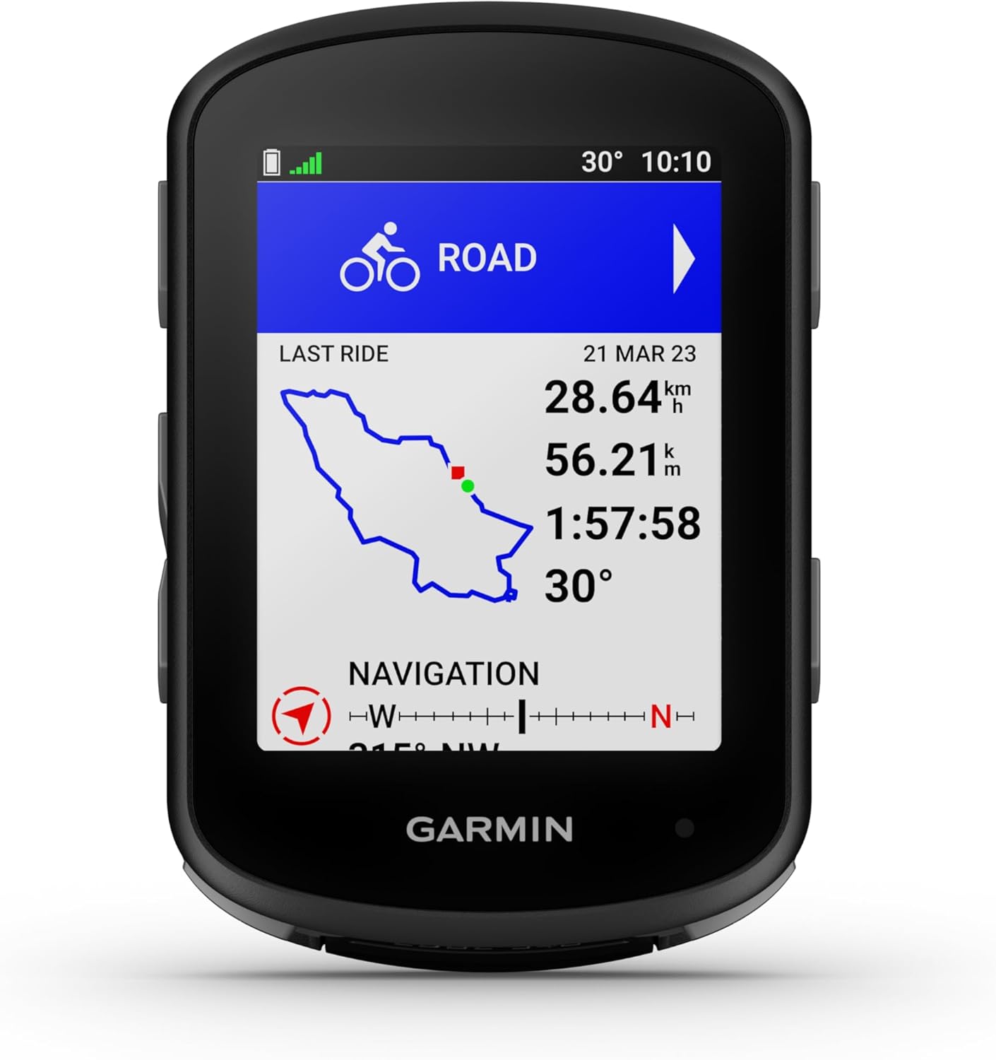 Garmin Edge 540, kompaktowy komputer rowerowy GPS ze sterowaniem przyciskami, ukierunkowanym, adaptacyjnym coachingiem, zaawansowaną nawigacją i wieloma innymi funkcjami
