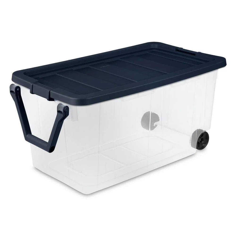 2025 Caja de almacenamiento Sterilite con ruedas de 160 cuartos – Modelo 14674K02