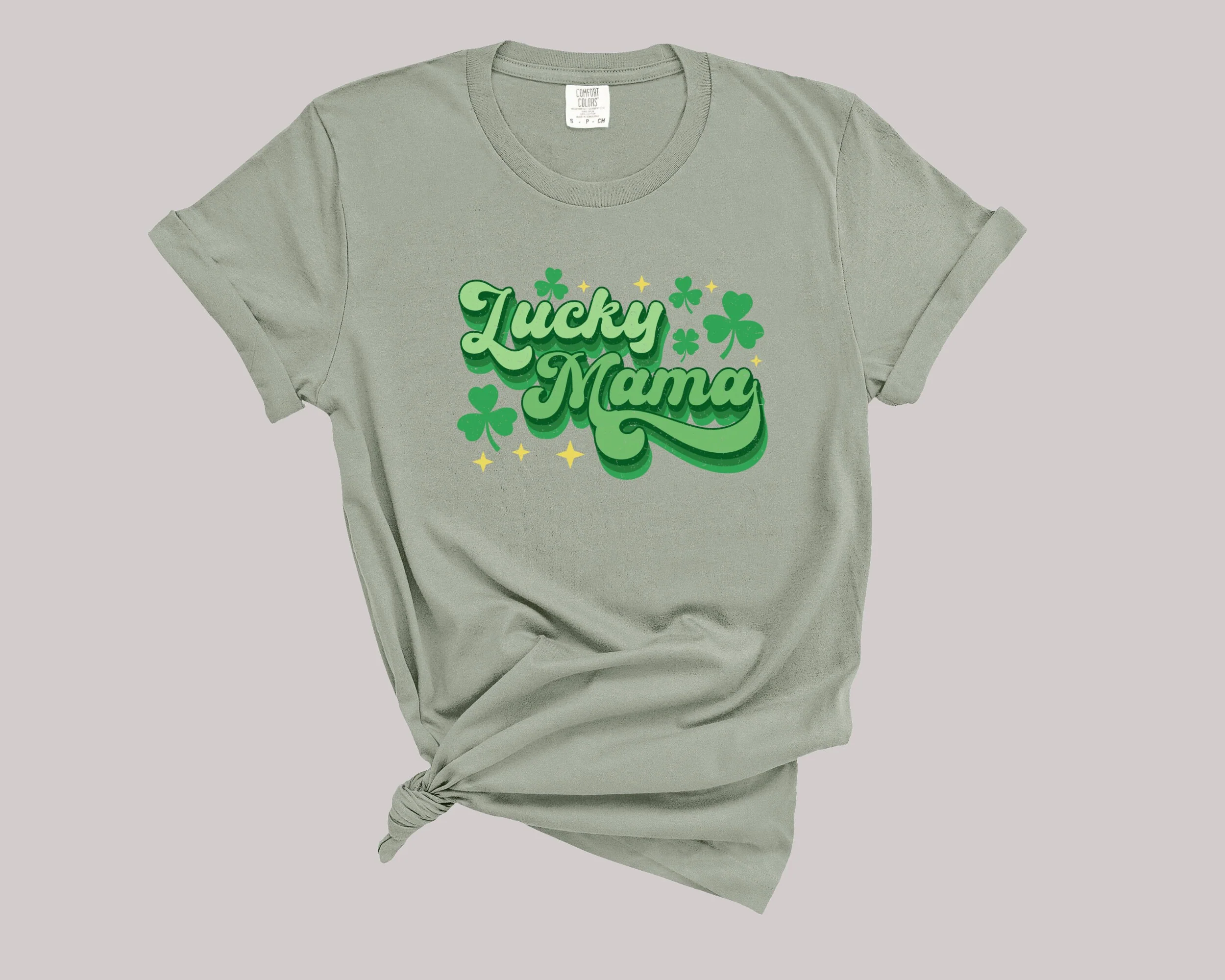 St. Patrick's Day Mama Mini Matching Shirts, St Patricks Day Family Shirts, St Patty Family Shirts, Mommy and Me, Lucky Mama, Lucky Mini