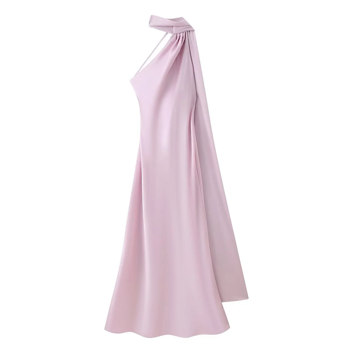 Luxuri?ses Satin-Maxikleid f��r festliche Anl?sse