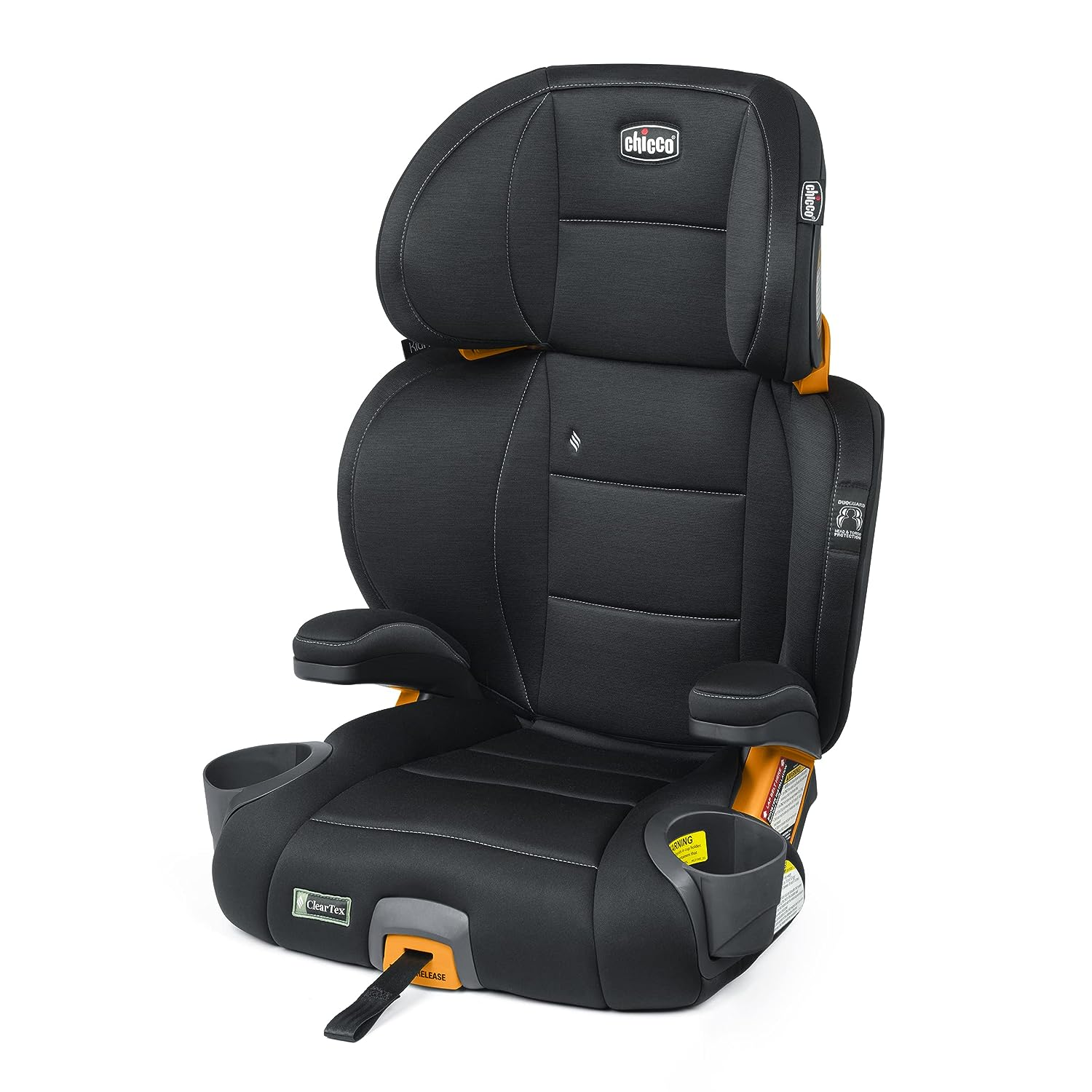 Chicco 2-in-1 Belt-Positioning Booster Car Seat, Backless and High Back Booster Seat, for Children Aged 4 Years and up and 40-100 lbs