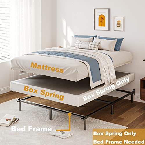 Aardhen 9 inch hoogprofiel King Boxspring �C robuuste metalen matrasbasis