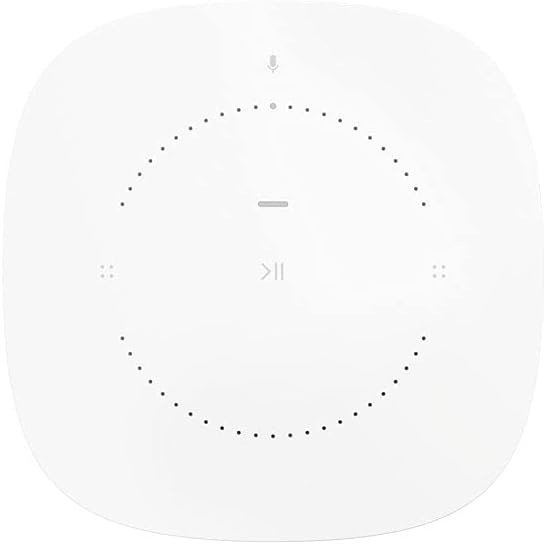 Sonos One Smart Speaker, schwarz – Intelligenter WLAN Lautsprecher mit Alexa Sprachsteuerung, Google Assistant & AirPlay – Multiroom Speaker für unbegrenztes Musikstreaming