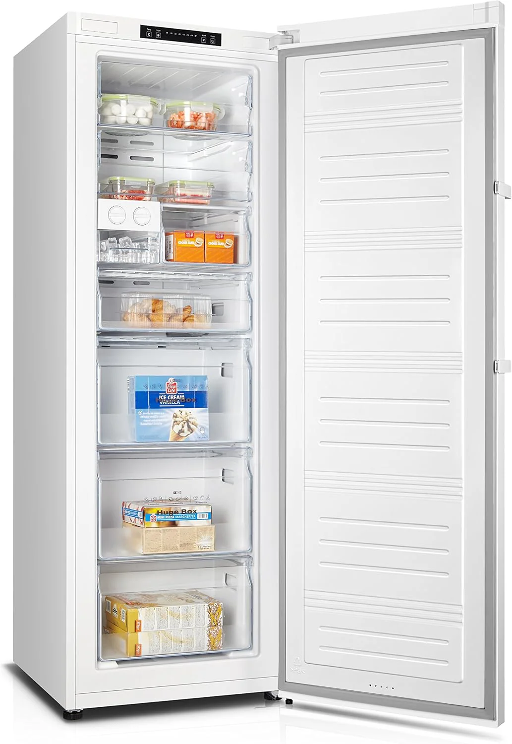 Hisense FV191N4AW2 Vriezer/ TotalNoFrost/ SuperFreeze/ Deuralarm/ Multiflow 360��/ BigBox/ 143,4 cm/ Vriesgedeelte 147 l/ 41 dB/ 205 kWh/Wit