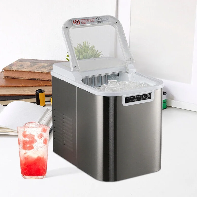 CJC Draagbare Countertop IJs Machine met Handvat, Mand en Lepel voor Keuken, Feestjes, 110V
